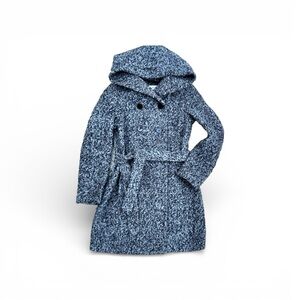 Calvin Klein Wool Blend Belted Coat Woman’s Size 2